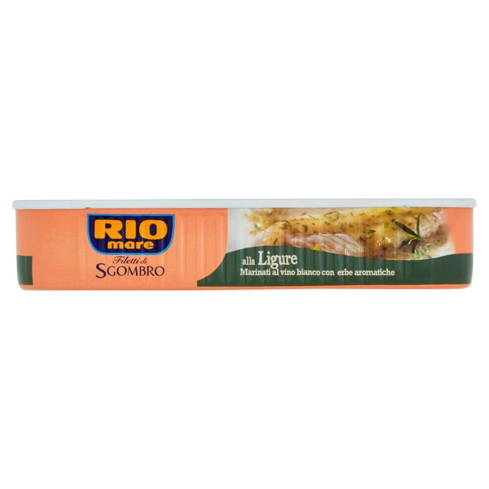 Italian Gourmet Filetti di Sgombro alla Ligure Makrele 12 x 120g