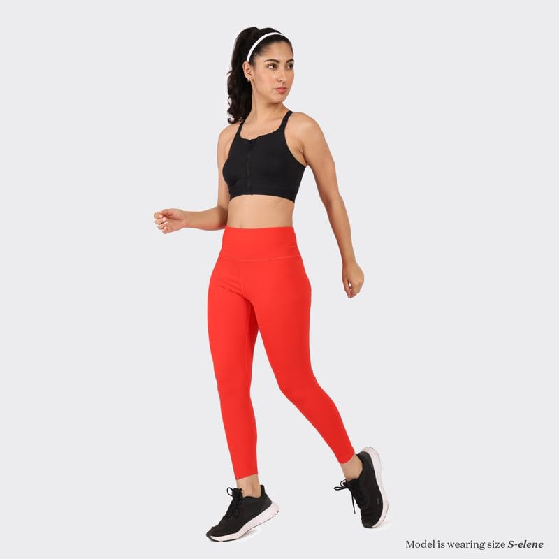 Image of BlissClub Zip-Up Sports Bra | Front Zip Closure | Attached Hook for Extra Support | Adjustable Straps | Removable Cups