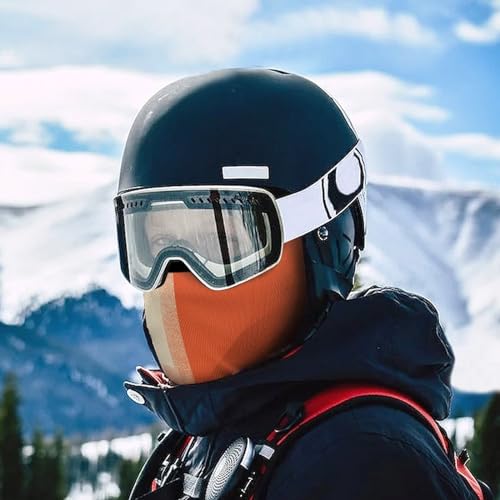 Balaclava para Hombres y Mujeres con Estampado Rojo y Blanco, Máscara de Rostro Completa para Ciclismo y Esquí miniatura 5