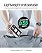 YSOLX 200W Car Power Inverter 12V to 110V for Vehicles, Car Plug Adapter Outlet with 4 USB Fast Charger, Car Charger Cigarette Lighter Adapter for Phone, Laptop on Road Trip