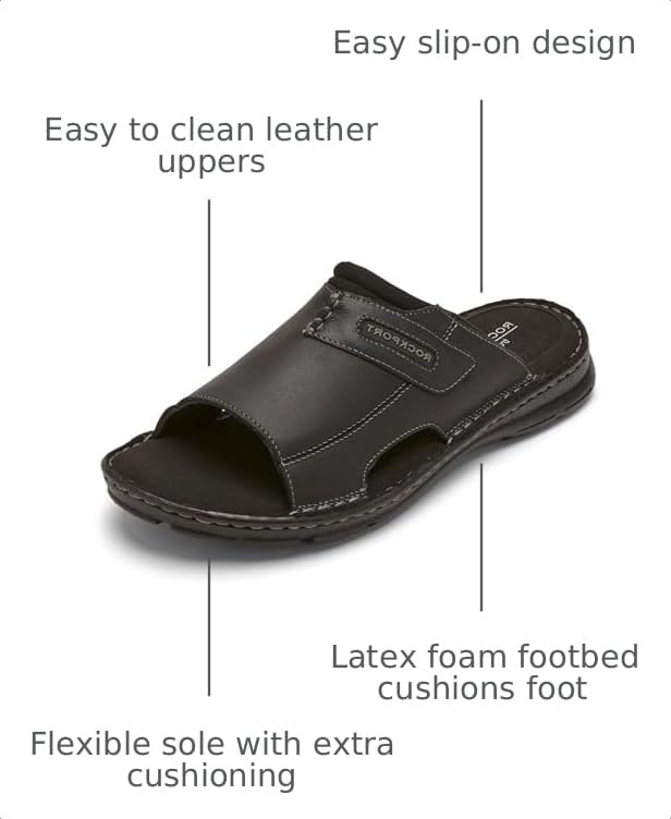 Image of Rockport Men's Darwyn 2 Slide Sandal