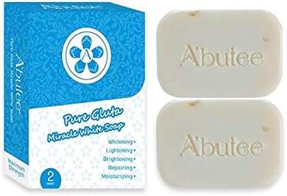 A'butee Miracle PREMIUM Lightening Whitening WHIPP soap - Premium formula with FREE Delicate Net for Softening Whip Foam (Pure Gluta)