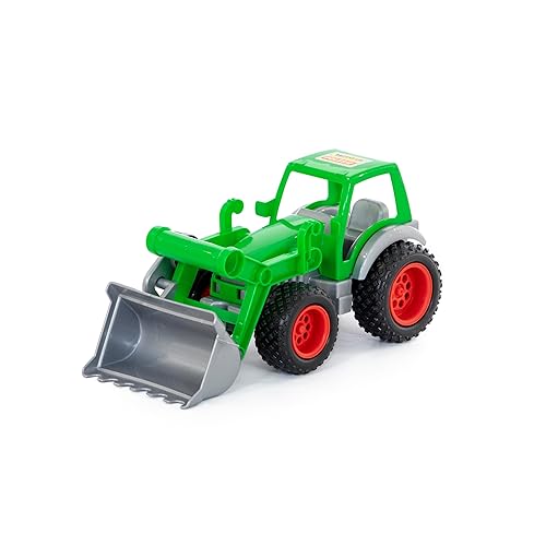 Tracteur avec pelle avant Polesie 37787 pour jouer au jardin