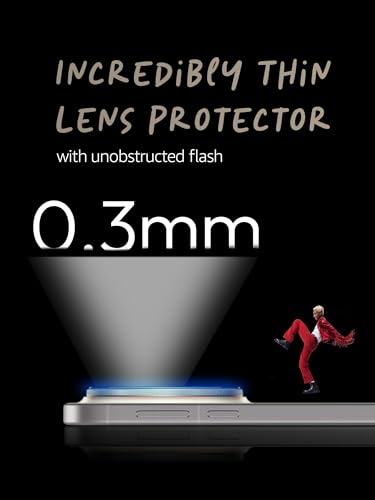 Image of Lensarmor Compatible with Vivo X300 Pro Camera Lens Protector - Black (1 Pack) | Premium 9H Tempered Glass, Scratch Resistant, HD Clear Lens, Strong Adhesion & Precise Fit