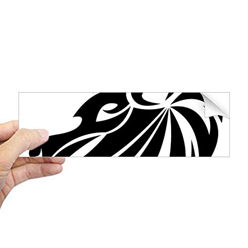 Adhesivo Leo Zodiaco Pegatina Rectangular para Decorar el Coche en Viajes y Rutas