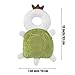 PandaEar Baby Head Protection Backpack Toddler Adjustable Walking Head Protector, Head Protection Backpack Wear Safety Pad for Falling Crawling and Walking (Green)
