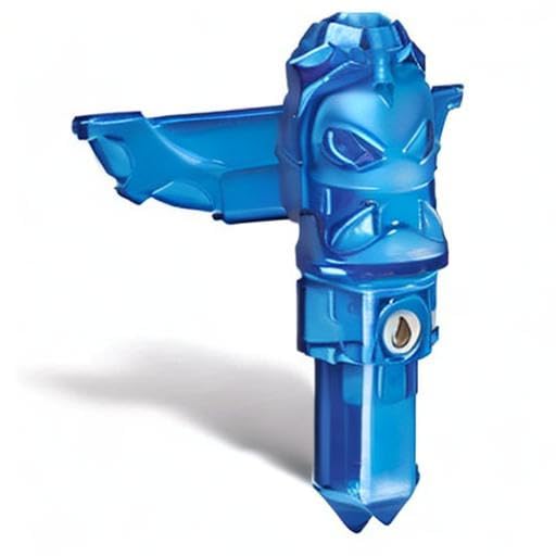 Skylanders - Trap Team - Water Blue Tidal Tiki Trap Crystal (usagé