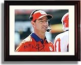 Dabo Swinney - All In! Autograph Promo Print - Clemson Football - All In! - Framed 8x10