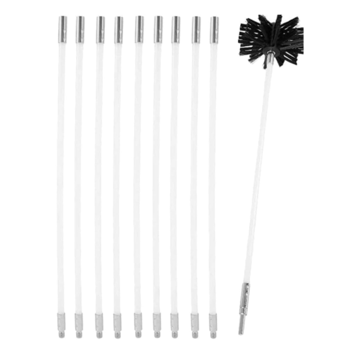 Kit de nettoyage pour conduit de sécheuse et parois intérieures