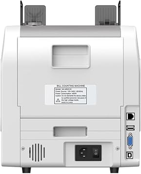 Money Counter Machine Mixed Denomination Bill Counter,UV/MG/IR/DD Counterfeit Detection with 2 CIS,Serial Number, Multi Currency Cash Counter, Printer Compatible