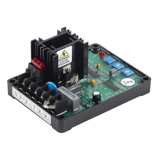 Regulador de voltaje automático Módulo de placa de 12 amperios incorporado Componentes electrónicos sin escobillas Regulador de voltaje automático GAVR12A