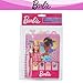 Barbie Tab Journal Spiral Notebook, Ballpoint Pen, Sticky Tabs, 96 Lined Pages, Pink