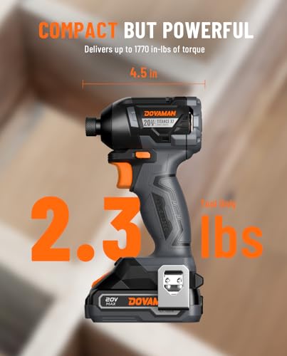 TITANCE X7 20V Brushless Impact Driver
