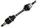 DTA DT1220722081 Compatible with 2004-2010 Sienna 2WD Only - 2 Front CV Axles