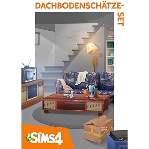 Die Sims 4 Dachbodenschätze-Set (KIT23) PCWin | Download Code EA App - Origin | Deutsch Cover