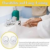 Shower Handle Replacement Compatible with Price Pfister Contessa and Windsor Bath Handles and Shower Handles Hot and Cold Shower Knobs 2 Pack Replacement Part - Image 6
