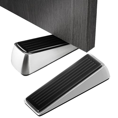 Opiniones de Topes de puerta los preferidos por los clientes. 41 Tope de Puerta de Casa 2 Cuña para Puerta de Aleación de Alta Calidad Topes de Puerta Piso Guardapuertas Protectores de Pared Sujetador de Puerta de la Oficina Puerta...