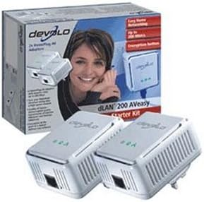 devolo dLAN 200 AVeasy (HomePlug AV) Starter Kit - Eth/Eth