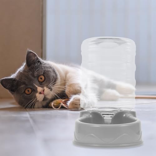 Distributeur automatique d'eau chat et chien plastique compact Levemolo - 5