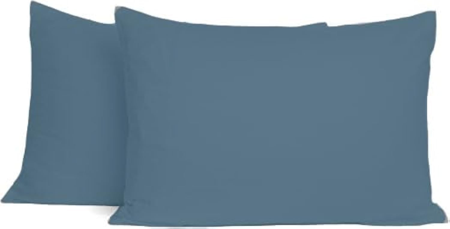 Kleinkind-Kissenbezug 2er-Set – 100% ägyptische Baumwolle, 35,6x50,8 Cm, Mit Reißverschluss