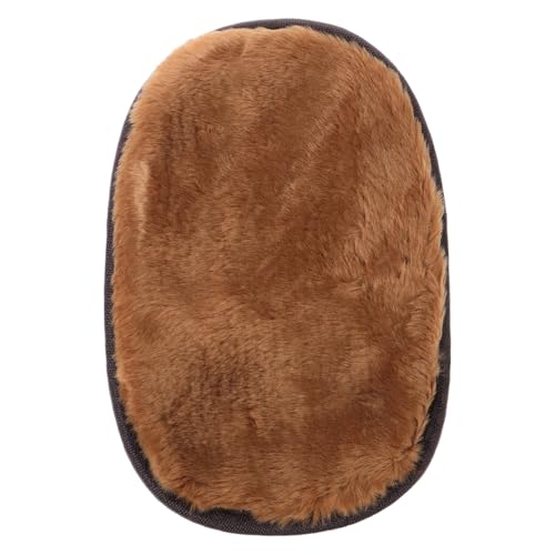 BESPORTBLE Gants De Polissage Chaussures Fourrure Imitation Kit De Nettoyage Pour Chaussures Et Bottes Polaire Souple Et Applicateur Pour Produits De Soins De La Peau Conception Pratique Et Durable