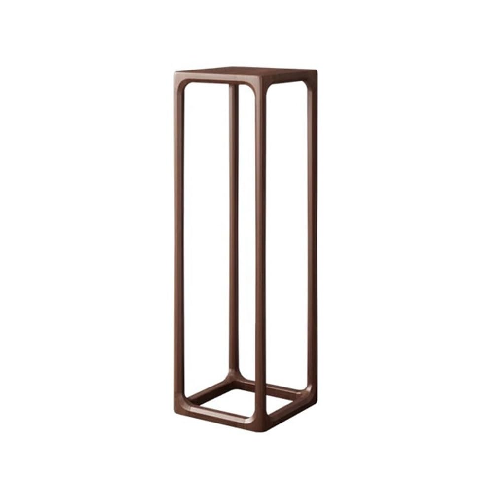 ZENY896V Home Walnut Wood Shelf Chinese Bonsai Base, Plant Stand for Indoor Outdoor Home Decor Decor(Small)