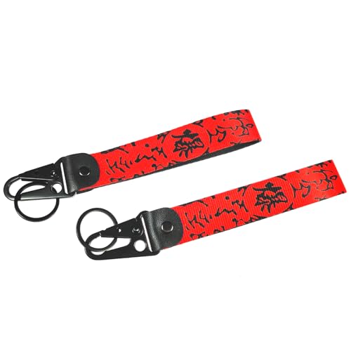 Image of 1Pack Anime Keychian,Japanese Culture Motorcycle & Auto Key Tags Jet Tag for Car Scooter Keys (AK-3-2-K)