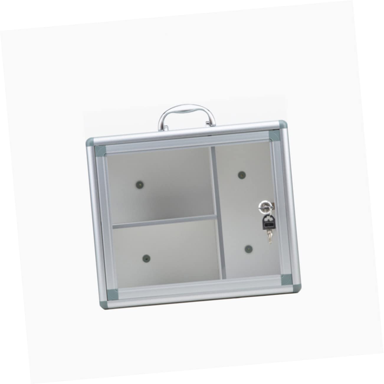 Kit De Caja De Almacenamiento Botiquín De Emergencia Aleación De Aluminio Fácil Montaje Pared