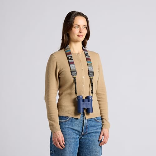 Nocs Provisions NocLoc Woven Tapestry Strap, Binocular & Camera Carry Accessory for All‑Day Comfort Hold - Cosmic