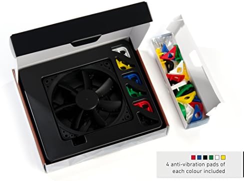 Noctua NF-S12A PWM chromax.black.swap, Premium Quiet Fan, 4-Pin (120mm, Black)