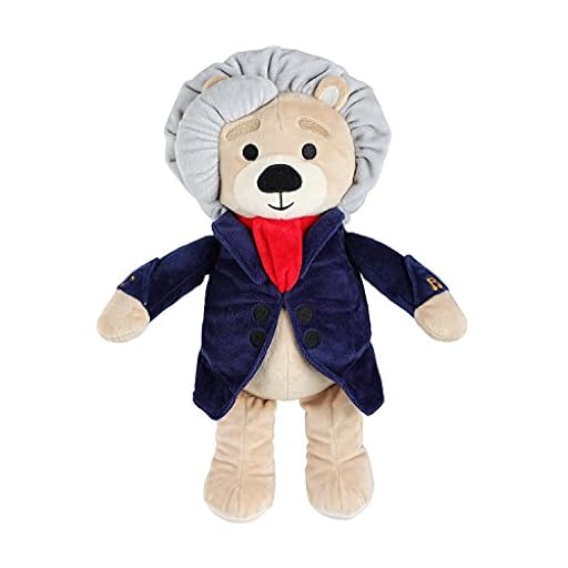 Vosego Ludwig van Beethoven Oso Virtuoso, 40 Minutos de Música Clásica, Peluche Musical Premiado de 15 ″, Juguete Educativo | Ya disponible en tu tienda friki favorita! En mundofriki.es! Vosego Ludwig van Beethoven Oso Virtuoso, 40 Minutos de Música Clásica, Peluche Musical Premiado de 15 ″, Juguete Educativo | Ya disponible en tu tienda friki favorita! En mundofriki.es!