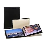 Kenro Ivory Leather Look Mini Photo Album for 36 photos 7.5x5 inch / 19x13cm with Gilt Corners Portrait Photographs, Carlton Series Carlton Series – APL151IV - Image 5