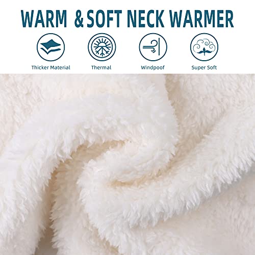 Image of JANGANNSA Fleece Kids Scarf - Warm Winter & Autumn Neck Warmer for Boys & Girls 1-6Y