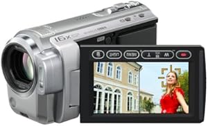 Panasonic HDC-TM10 High Definition Flash Memory Camcorder With 8GB Internal Memory, SD Card Slot &amp; 16x Optical Zoom - Silver