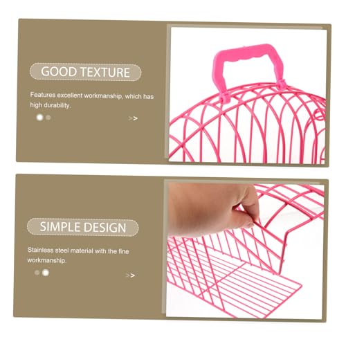 Mipcase Gaiola De Banho Para Animais De Estimação Gaiola De Banho Para Gatos - Gaiola De Banho Para