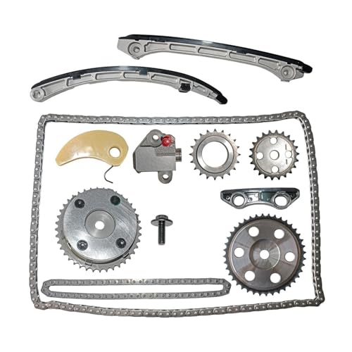 AP01 Timing Chain Kit Camshaft Phaser Gear for Mazda Speed 3 6 CX-7 2.3 MPS L3K914500 L3K912500A L3K912614 L3K914614 Automotive Replacement Engine Overhaul Set Tensioner
