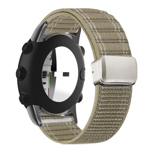 Nylon Correa de Reloj para Suunto Core Correa, con Hebilla Magnética Ajustable Elástico Nailon Trenzado Suave Banda Deportiva de Repuesto Compatible con Suunto Core Pulseras (12)