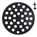 Moen 102763WR Kingsley 4-Inch Screw-In Shower Straine, Wrought Iron