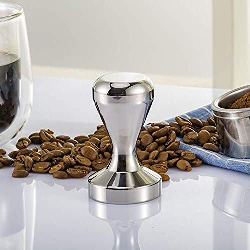 51mm kaffebönpress kaffestamper rostfritt stål handgjord pulverhammare espressobryggare café baristaverktyg maskintillbehör_voghion.com