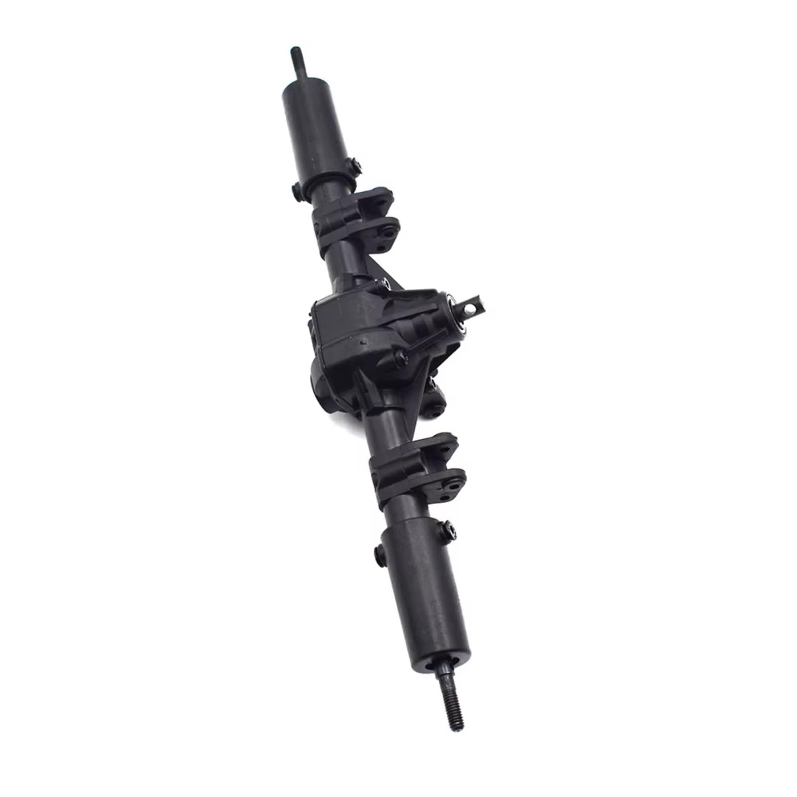 Compatible con Axial para SCX10 II 90046 90047 1/10 Piezas De Actualización para Coche RC Crawler, Accesorios, Eje Delantero Y Trasero Recto Completo Piezas