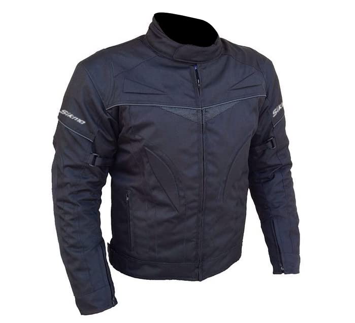 Pantalon de moto haut de gamme en Cordura noir résistant à l'abrasion avec finitions CE
