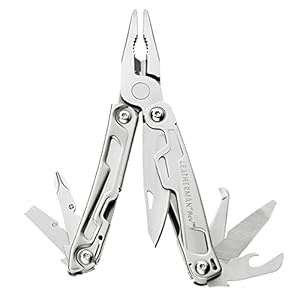 LEATHERMAN – Rev Zakformaat Multitool met Doosopener en Schroevendraaiers, RVS