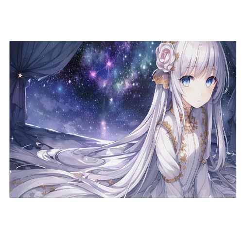 Cuadro en lienzo abstracto y moderno de anime con impresiones artísticas para pared de salón