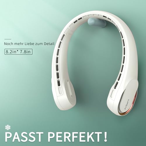 Image of FrSara Neck Fan, Portable Quiet Neck Fan with 4000 mAh Battery