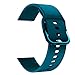 Produktbild SPGUARD Armband Kompatible mit Samsung Galaxy Watch Active 2 Armband Samsung Galaxy Watch 3 41mm Armband,20mm Weiches Silikon Uhrenarmband für Galaxy Watch Active 2 40mm 44mm-Dunkelgrün