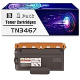 TN3467 Toner Cartridges is Compatible for Brother MFC-L6900DW MFC-L5900DW MFC-L5700DN HL-L6400DW HL-L5200DW Printers, High Yield 9000 Pages, with Chip for Long-Lasting Durability (1 Pack Black)
