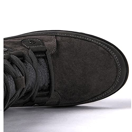GLOBALWIN Women's Snow Boots Waterproof Mid-Calf Grey Winter Boots For Women With Warm Fleece Lining, Stylish Fur Boots For Women With Non-Slip Sole And Quilted Comfortable Boots Size 5.5M - image 6