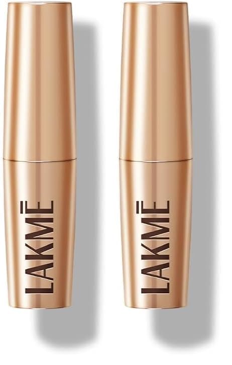 Image of Lakme Powerplay Priming Matte Lipstick, Smooth Matte Finish, Lightweight Lipstick, Smudgeproof, Lasts 16hrs, Hydrates Lips, Red Rust, 3.6g (Pack of 2)