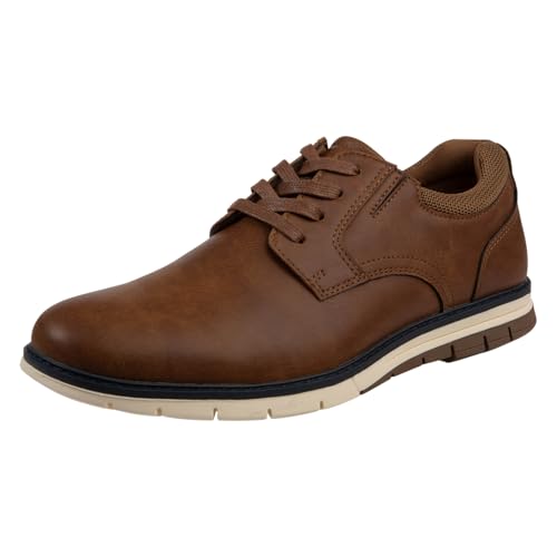 Comfort Plus by Predictions Mens Fortis Plain Toe Oxford Sneaker by Payless