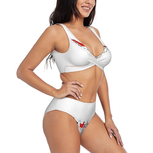 Maillot de bain 2 pièces gainant Indonésie anti-complexe
